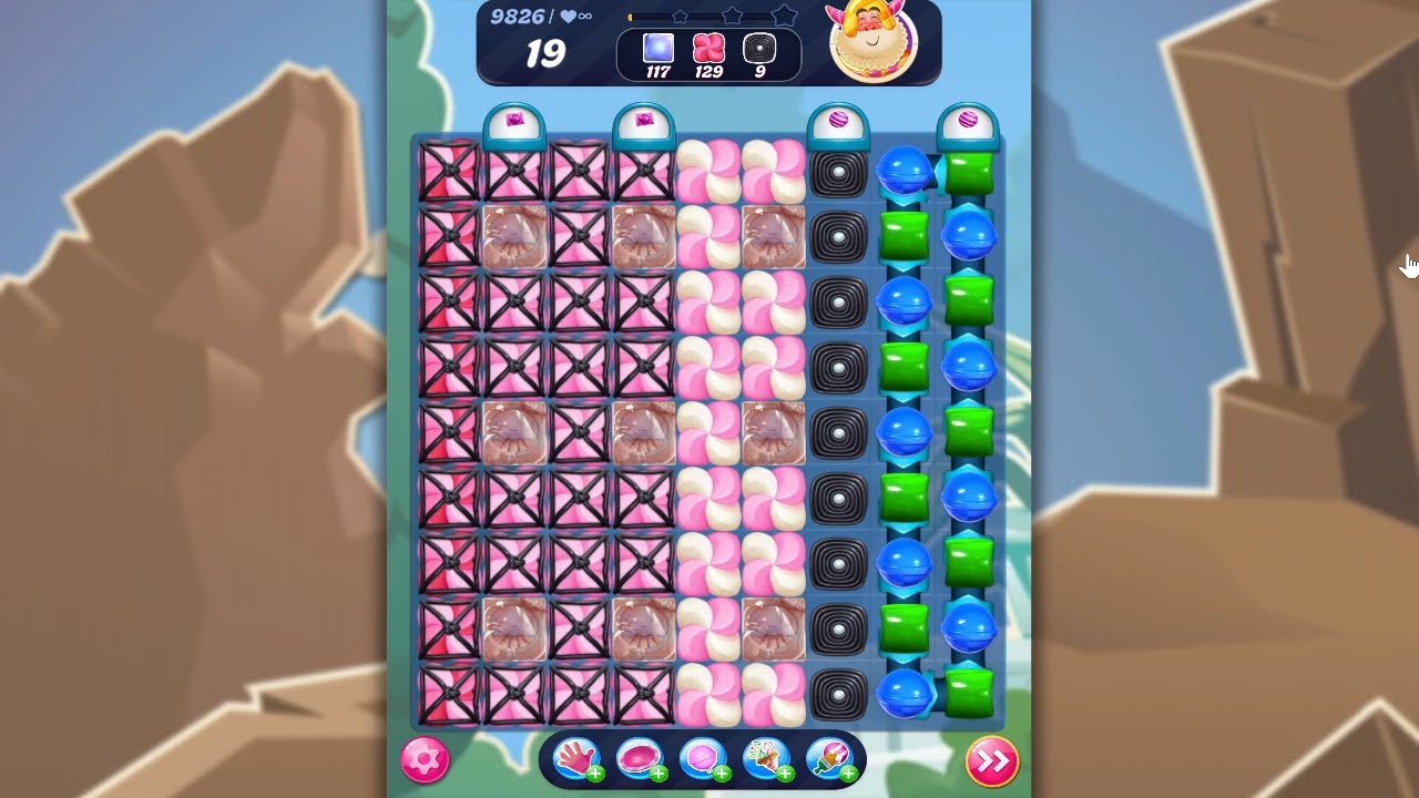 Candy Crush Saga LEVEL 9828 NO BOOSTERS 🐟☑️ - YouTube