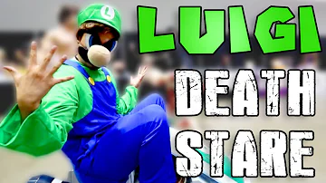 Luigi Death Stare - Anime Expo 2014