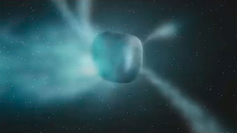 3D Animation - Rosetta comet Close-up