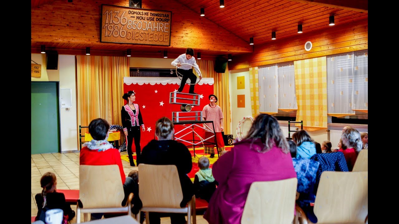 Manege frei: Circus Trumpf gastierte in Diestedde