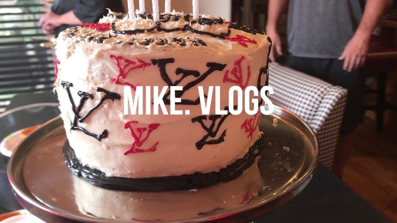 My 23rd Birthday Supreme Cake! - YouTube