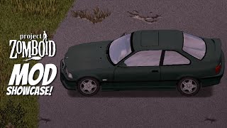 Fully Armored BMW E36 Mod Showcase for Project Zomboid