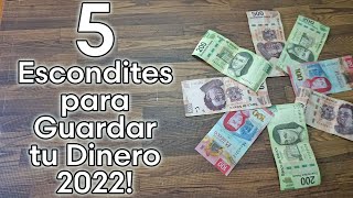 5 ESCONDITES PARA TENER BIEN GUARDADO TU DINERO - 2022 💵💰💳