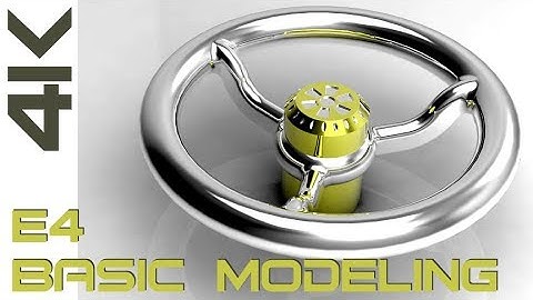 E4 Creo Parametric 4.0 - Basic Modeling 4 Tutorial