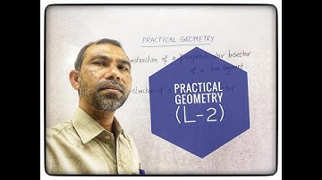 Practical Geometry Lesson-2 | Perpendicular Bisectors | Angular Bisectors | Axis of Symmetry.
