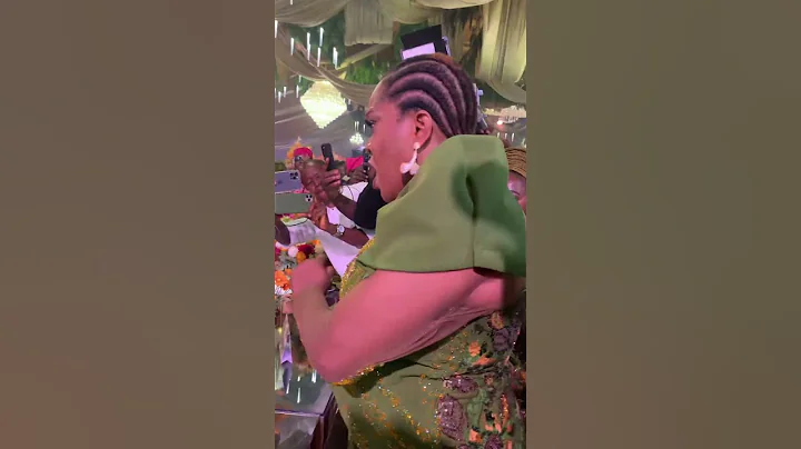 TOYIN ABRAHAM WITH GROOMS MEN