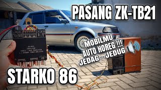 Full Tutorial Pasang Power Amplifier ZK-TB21 Di Mobil Starlet | Solusi Audio Mobil Murah !!!