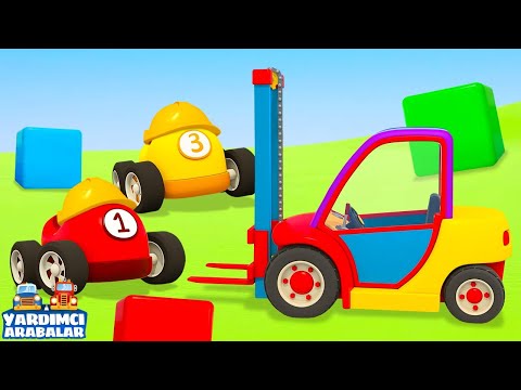 Yardımcı Arabalar GARAJ yapıyor! Çocuklar için çizgi film  - Yeni bölüm 