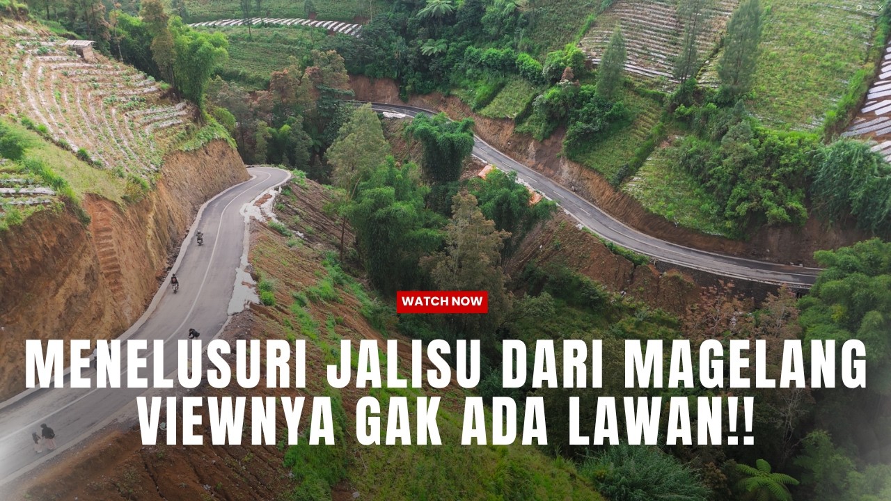 Touring Jogja Wonosobo Lewat Jalur Baru JALISU (Jalan Lingkar Sumbing), Viewnya Gokil!