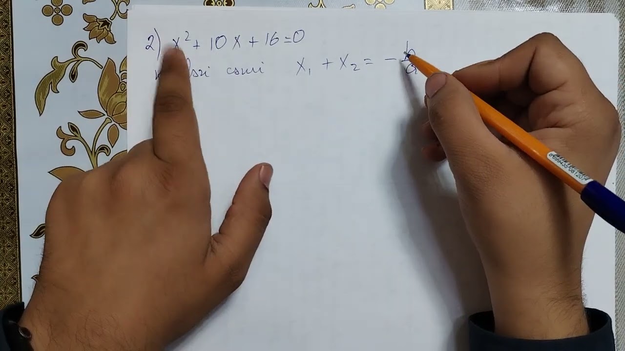 Viyet teoremi (@ulvi.muellim )0776006616