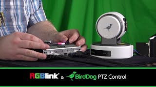 RGBlink mini+ and BirdDog PTZ Control