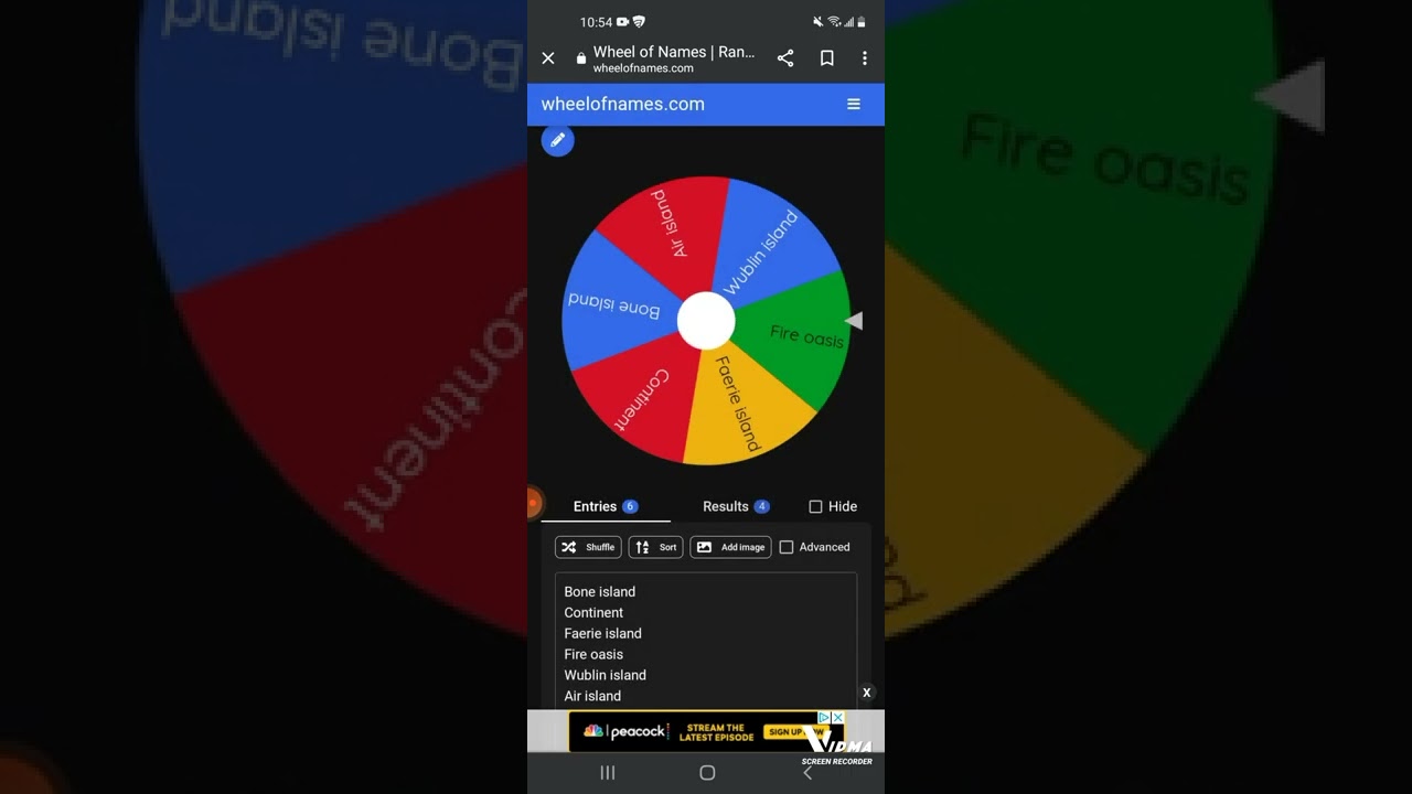 Msm Composer spin wheel for next island YouTube