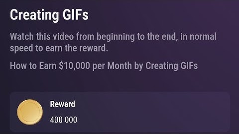 Creating GIFs | Cinema Code 09-10-2024 #tapswapcodetoday