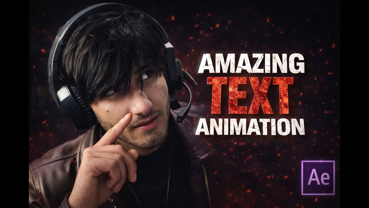 Amazing Text Animation | After Effects Tutorial - YouTube