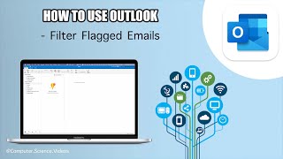 How to FILTER Your Flagged Emails on Microsoft Outlook Using a Mac Computer - Basic Tutorial | New