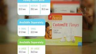 Ameda's CustomFit Flange System by Ameda