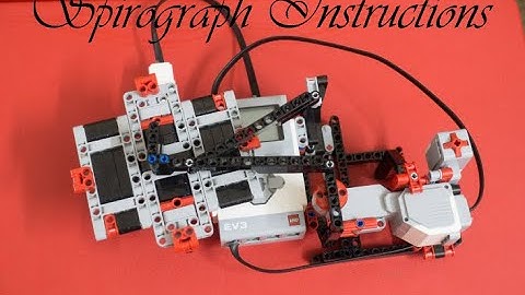 Lego Mindstorms EV3 Spirograph Instructions