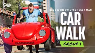 CAR WALK (Group 1) | 2022 World&#39;s Strongest Man