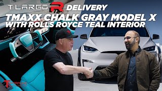 🔥 VIP Customer Delivery! 🔥 Tesla Model X TLargo-R - Wide Body Carbon Fiber & Fully Custom Interior Build Tesla Model X