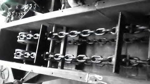Scraper chain conveyor