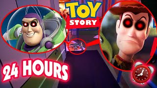 DONT STAY OVERNIGHT AT DISNEYS TOY STORY LAND OR WOODY.EXE AND BUZZ LIGHTYEAR.EXE WILL APPEAR! (OMG)