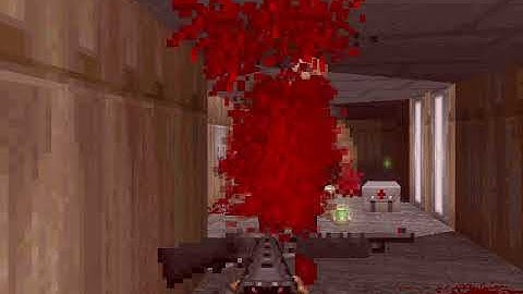 Ultimate Doom - Episode 1 - Map 6 "Central Processing" - Brutal Doom - Harsh