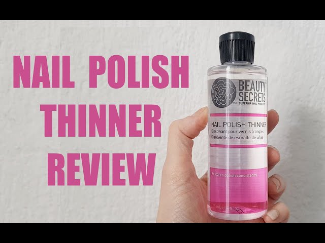 Karlash Professional Nail Polish Thinner 0.5 oz - Restore thick and sticky nail  polish (1 Piece) 0.5