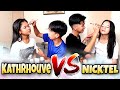 Kathrhouve vs nicktel makeup challenge