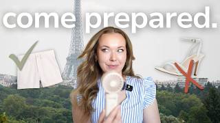 What To Pack For Paris In Summer