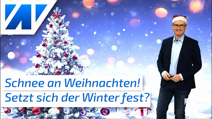 Schnee an Weihnachten! Es wird deutlich kälter! Setzt sich der Winter jetzt fest? Januar-Prognose!