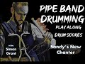 Sandys new chanter hornpipe  intermediate snare drum scores