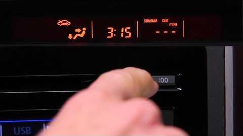 2013 CX-9 — Digital Clock | Mazda USA