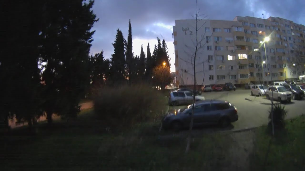 студен януарски ден