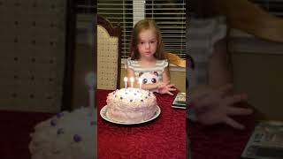 3 year old Emmy totally not impressed by her Happy Birthday song! 😂😂😂 Profile