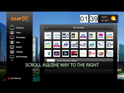 How to add MBC channels to your ZAAPTV (ZAAPTV 509N Jailbreak)  @zaaptv3192