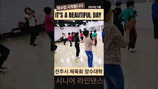 IT'S A BEAUTIFUL DAY Line Dance | 뷰티플선데이 #shorts #김주영라인댄스