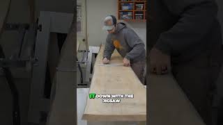 Transforming Massive Hickory Slabs into a Stunning Round Coffee Table
