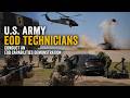 U.S. Army EOD Technicians conduct an EOD Capabilities Demonstration