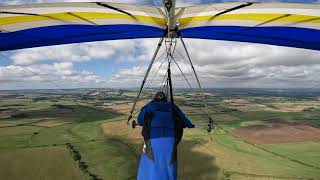 Hang Gliding: Aerotow tug engine failure followed by tow release failure