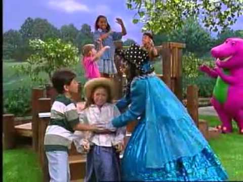 Barney London Bridge is Falling Down - YouTube