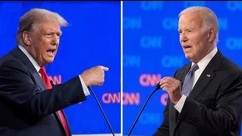 Biden's five biggest fails of the firstPresidential debate....🤮🤮🤮🤮