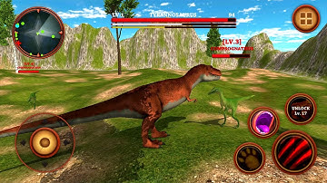 Tyrannosaurus Rex Simulator 3D - Gameplay Walkthrough - (iOS, Android) Part 1