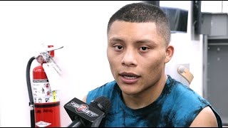 ISAAC CRUZ SAYS HE WILL SHUT FANS UP WHO SAY HE HAS NO CHANCE VS GERVONTA DAVIS