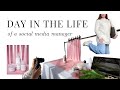 SOCIAL MEDIA MANAGER VLOG | 5:00am morning routine, client meetings, filming and product photography