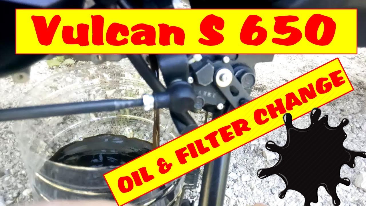 Kawasaki Vulcan S 650 - OIL CHANGE instructions