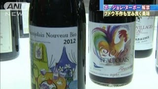 ボージョレ・ヌーボー解禁　天候不順で生産量半減（12/11/15）