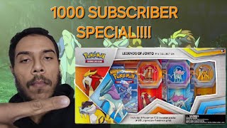 1000 Subscriber Special!! What's Inside Vintage Legends OfJohto Pin Collection!!!!