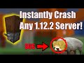 The Fastest Server Crashing Method In Minecraft! (Worked On 2b2t)