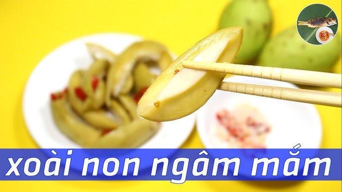 6. Mẹo làm xoài ngâm đường ngon hơn