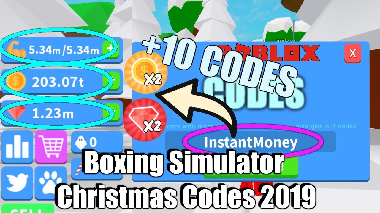 Boxing Simulator Codes 2019 December January YouTube